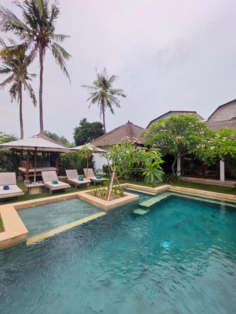 Garden, Swimming pool, sunbed