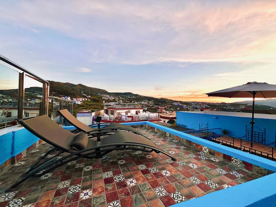 Authentic Dual Terrace house House in Chefchaouen
