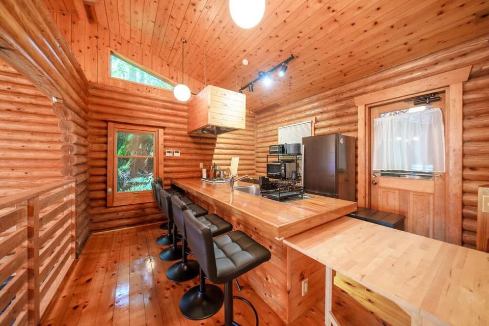 The Villas atami LOG cottage House in Shizuoka Prefecture