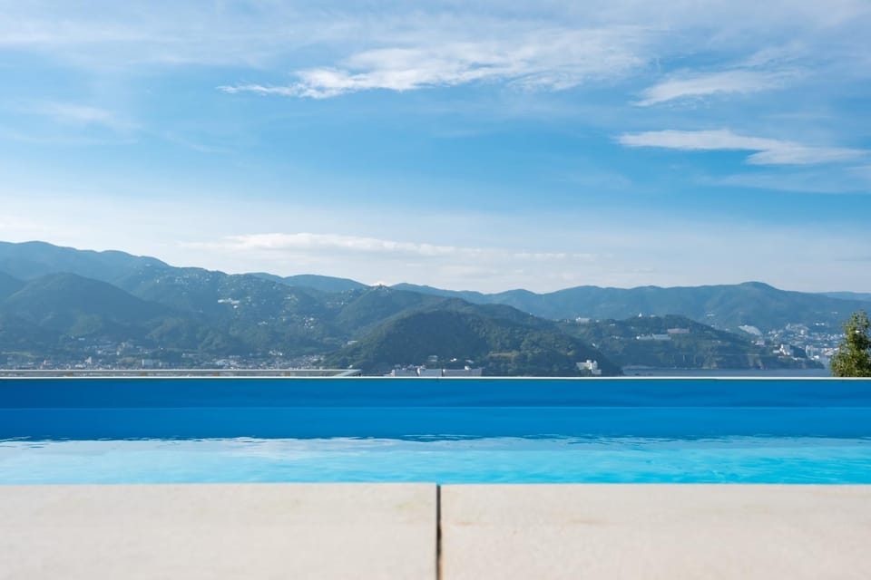 Day, Natural landscape, Mountain view, Pool view, Sea view