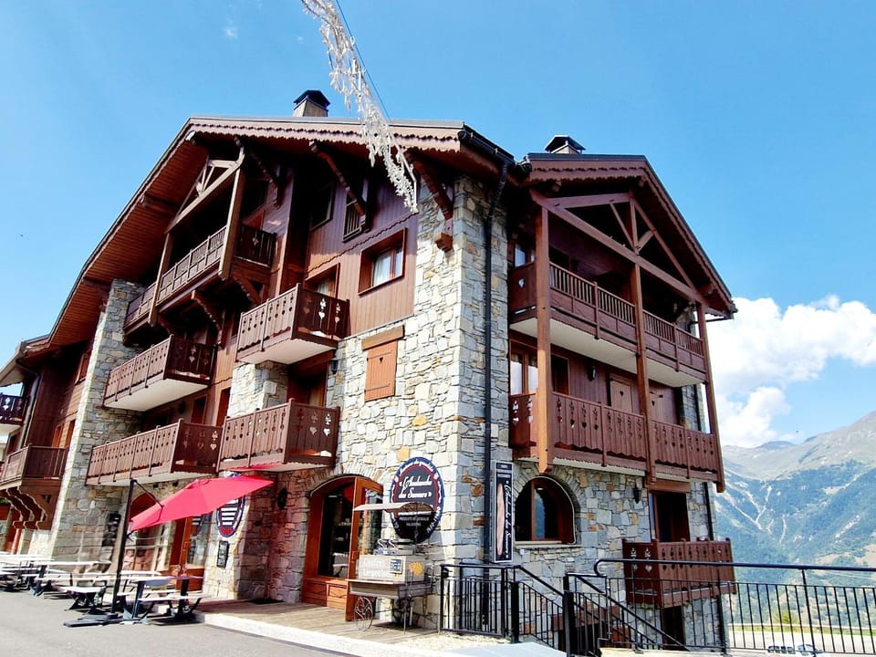 Duplex 7 pers. 2 balcons, centre station, WIFI - FR-1-755-27 Apartment in La Plagne-Tarentaise