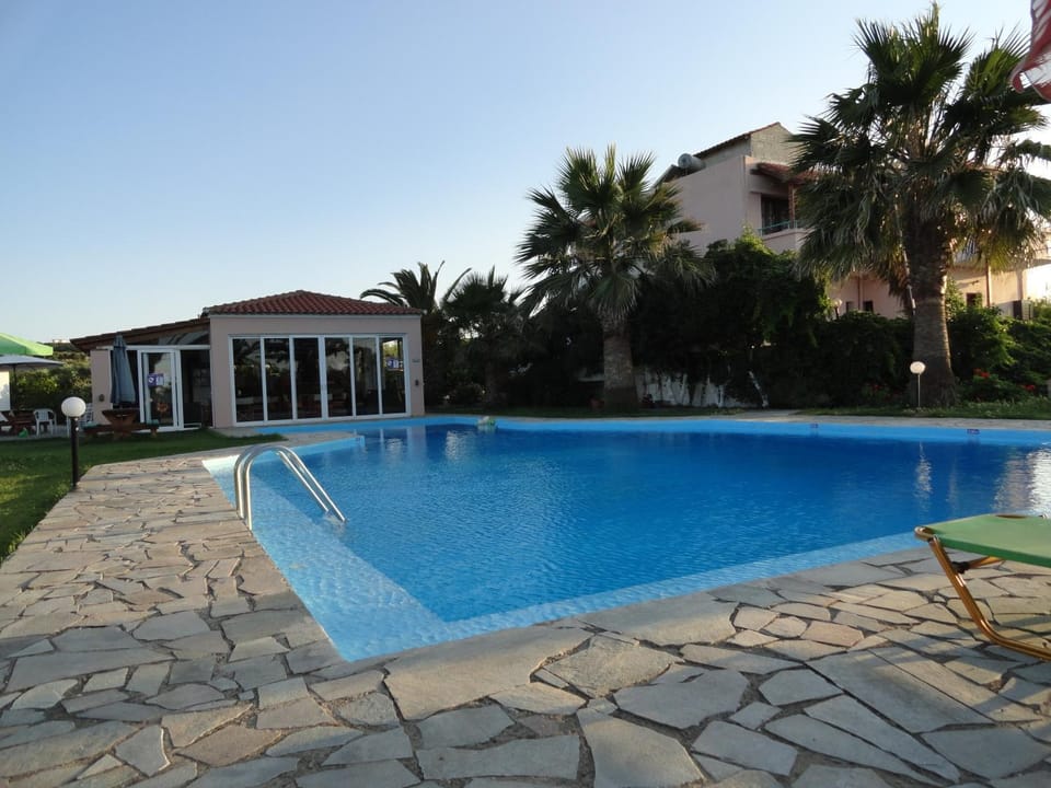 Property building, Sunset