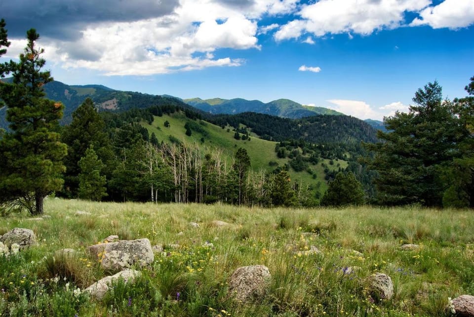 Natural landscape, Mountain view