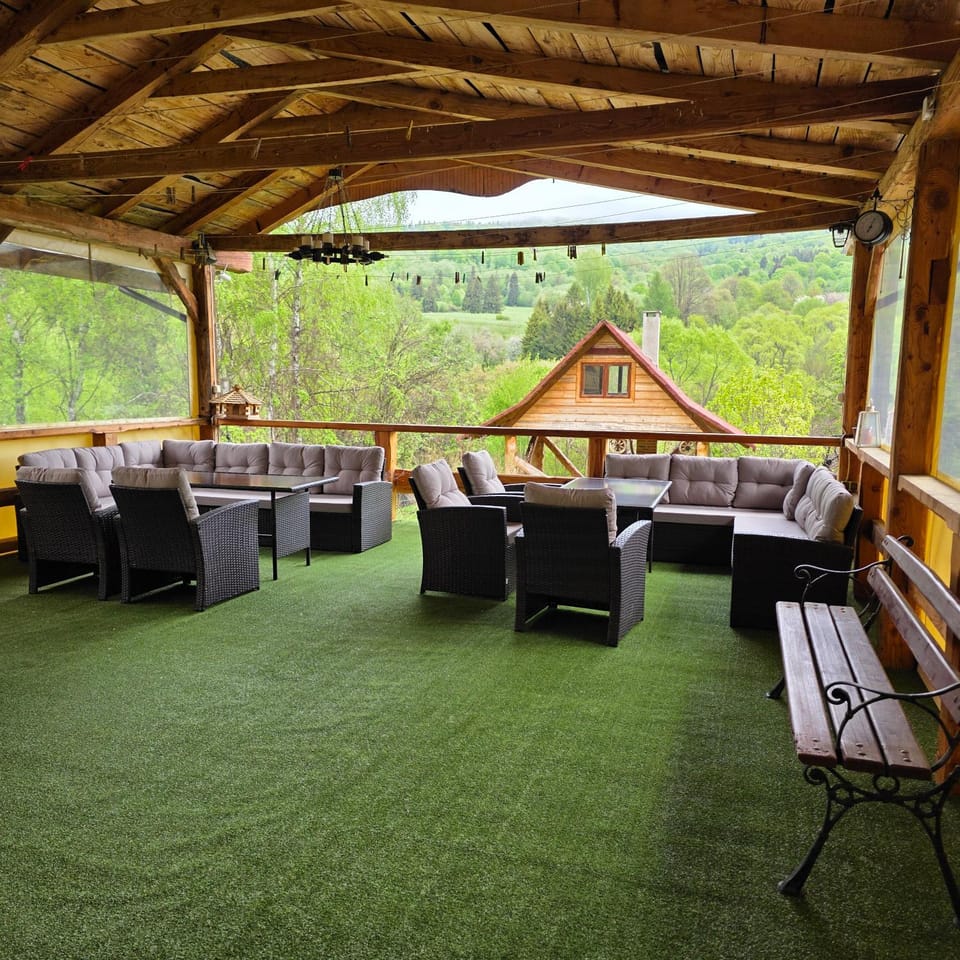 Balcony/Terrace, Seating area, Garden view