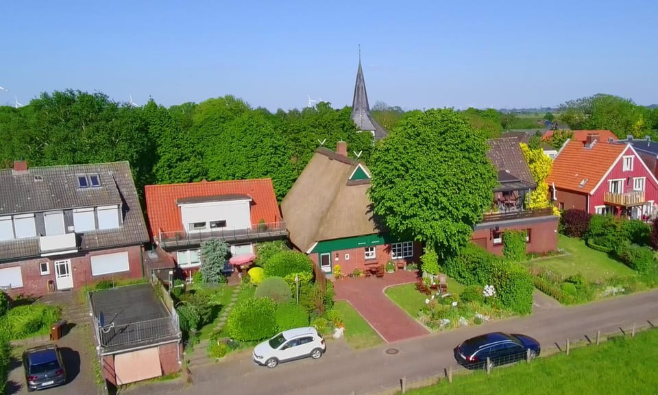 Property building, Neighbourhood, Bird's eye view
