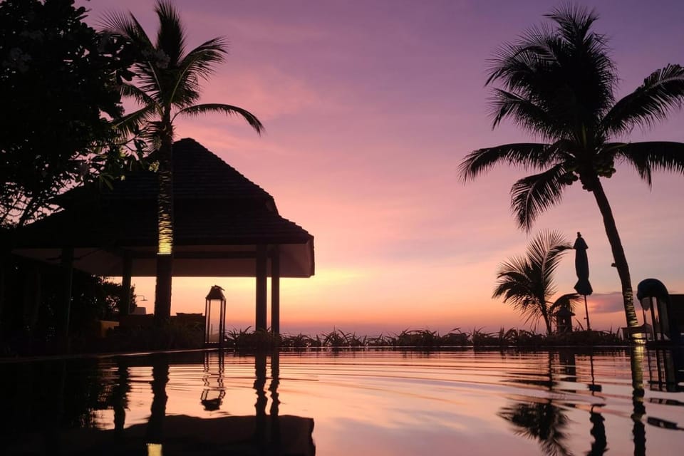 Sea view, Sunset