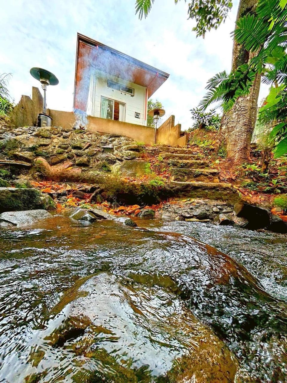 Property building, Day, Natural landscape, River view
