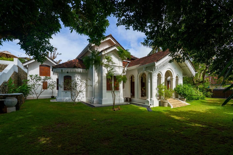 Property building, Garden view