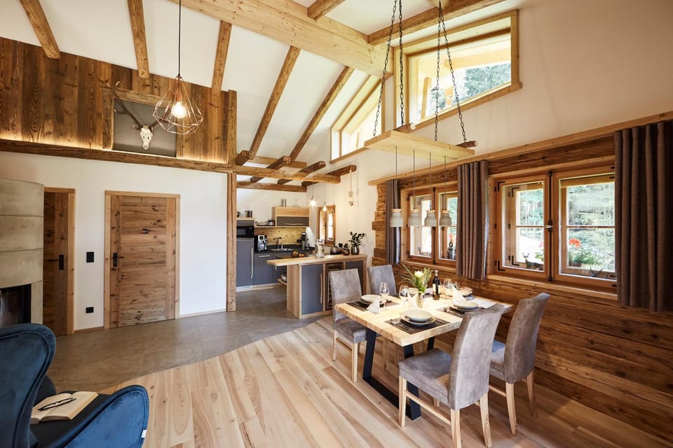 Dreisessel-Chalets im bayerischen Wald - Chalet Hochstein - mit Whirlpool-Sauna-Kamin Chalet in South Bohemian Region