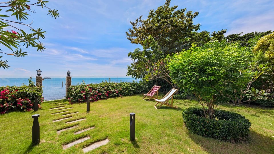 Garden, Seating area, Beach, Garden view, Sea view