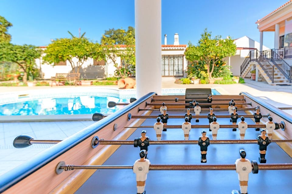 Property building, Living room, Swimming pool