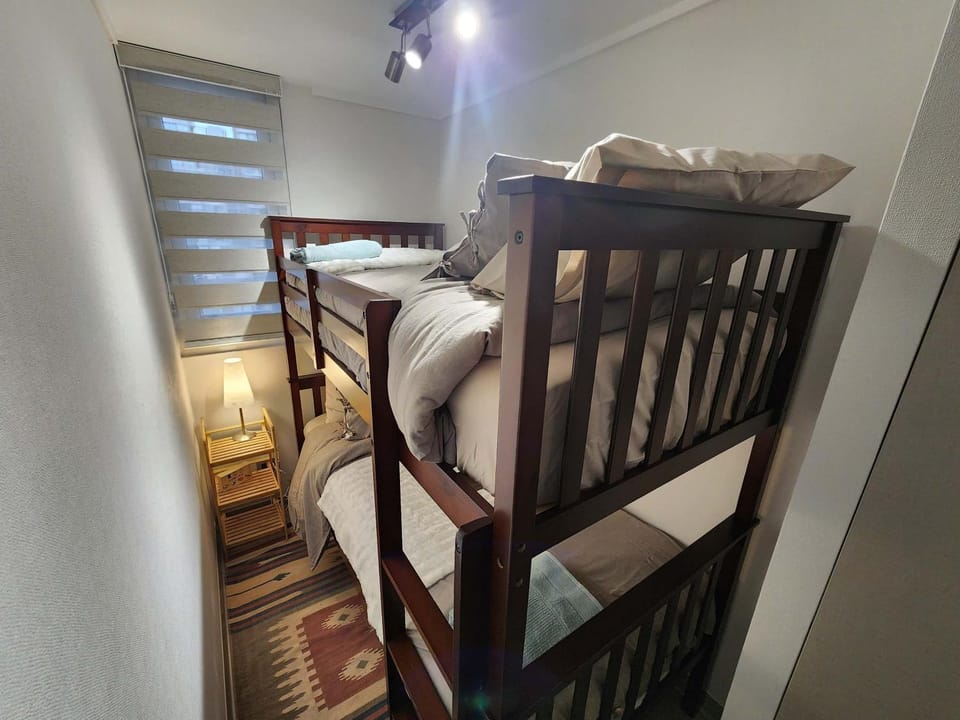 HOM l Depto Cálido Calefactor Wifi Metro Parking Apartment in Santiago