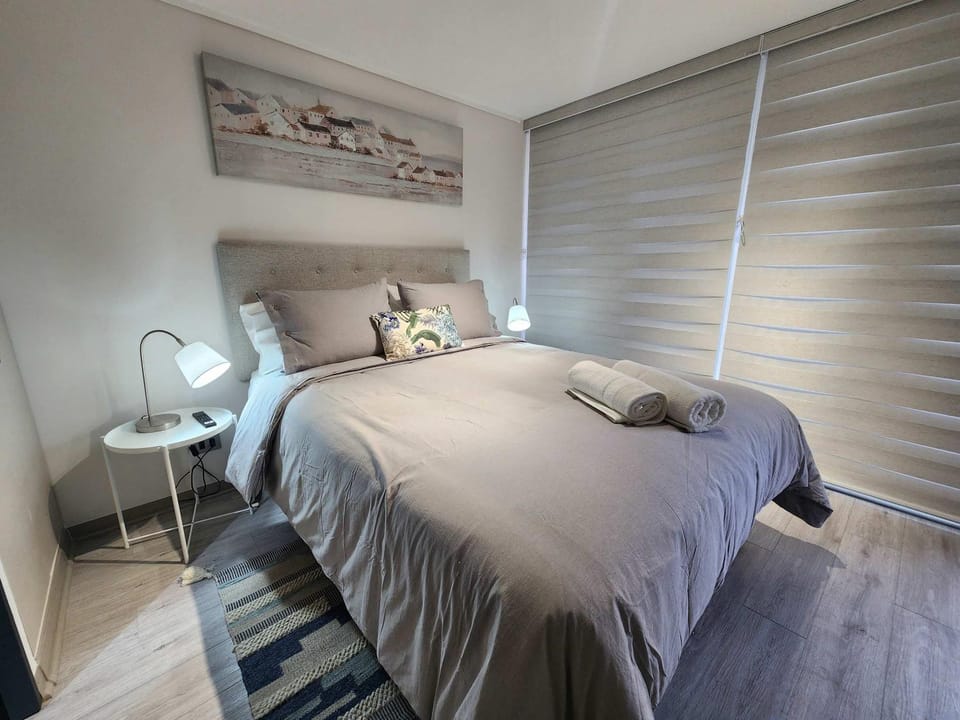 HOM l Depto Cálido Calefactor Wifi Metro Parking Apartment in Santiago