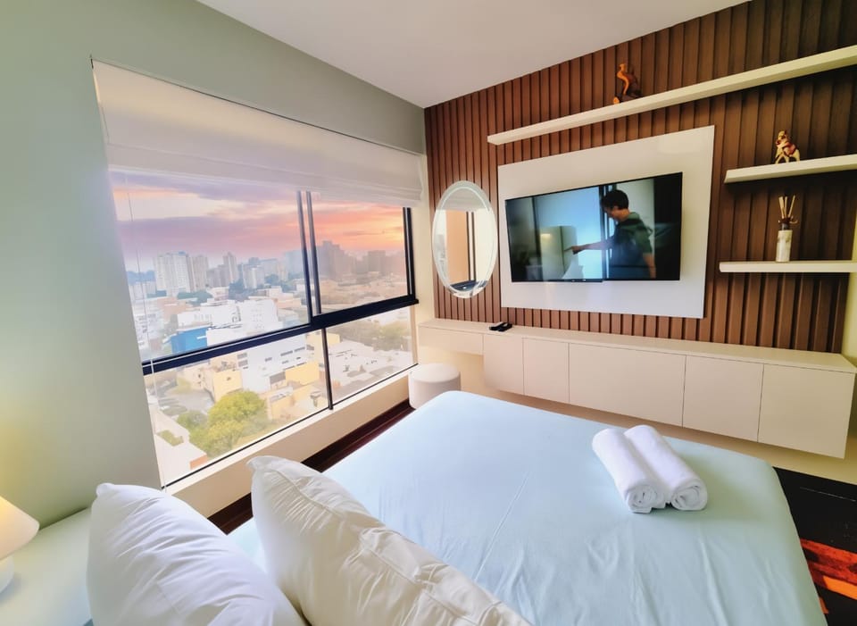 Bed, TV and multimedia