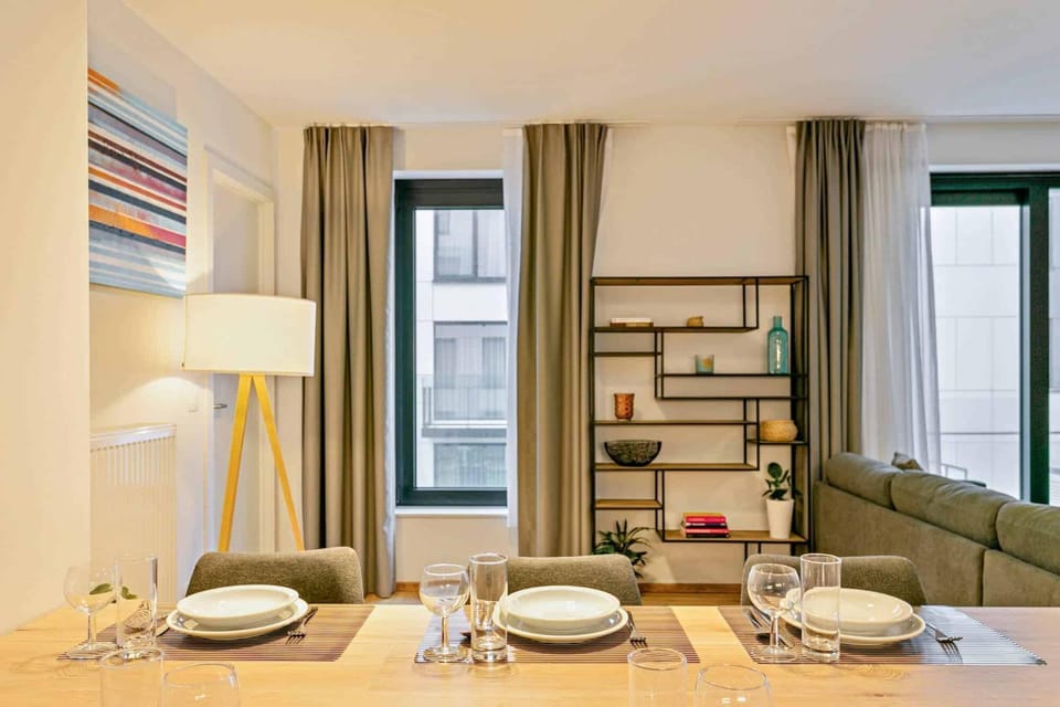 Two Bedroom Apartment with Amazing View in Center Apartment in Brussels