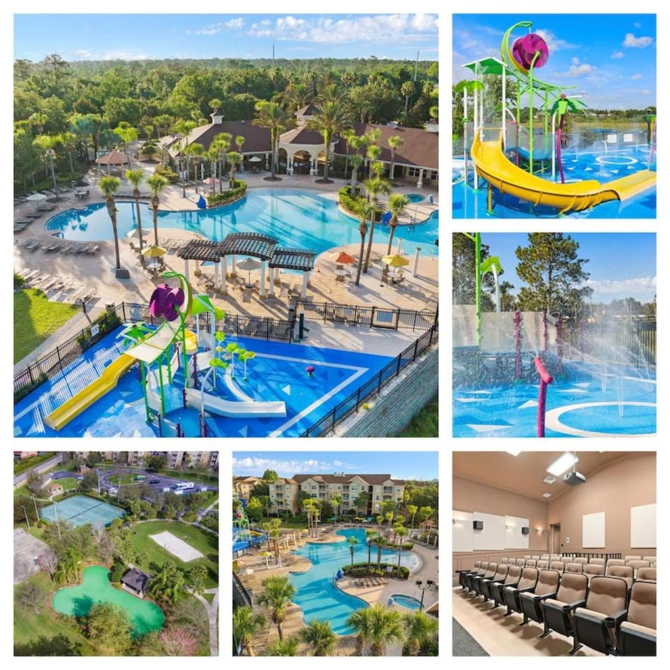Aqua park, Swimming pool