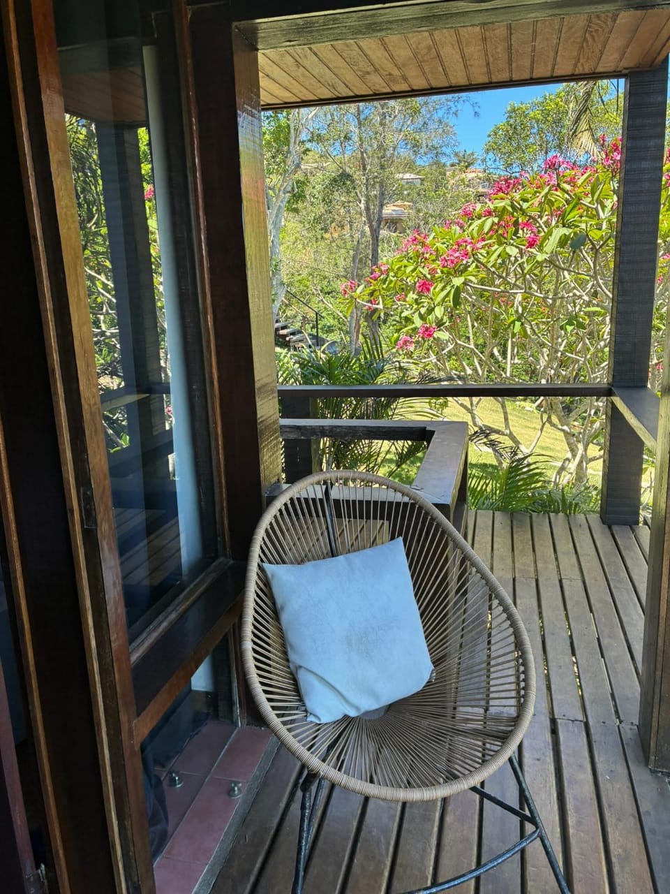 Patio, Balcony/Terrace, Garden view