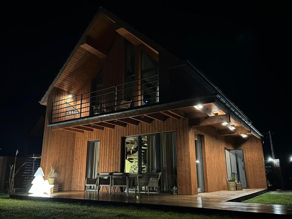 Domek na Kaszubach z jacuzzi i sauną, jezioro, las, Kaszuby, Widokownia Bukowinki Villa in Pomeranian Voivodeship