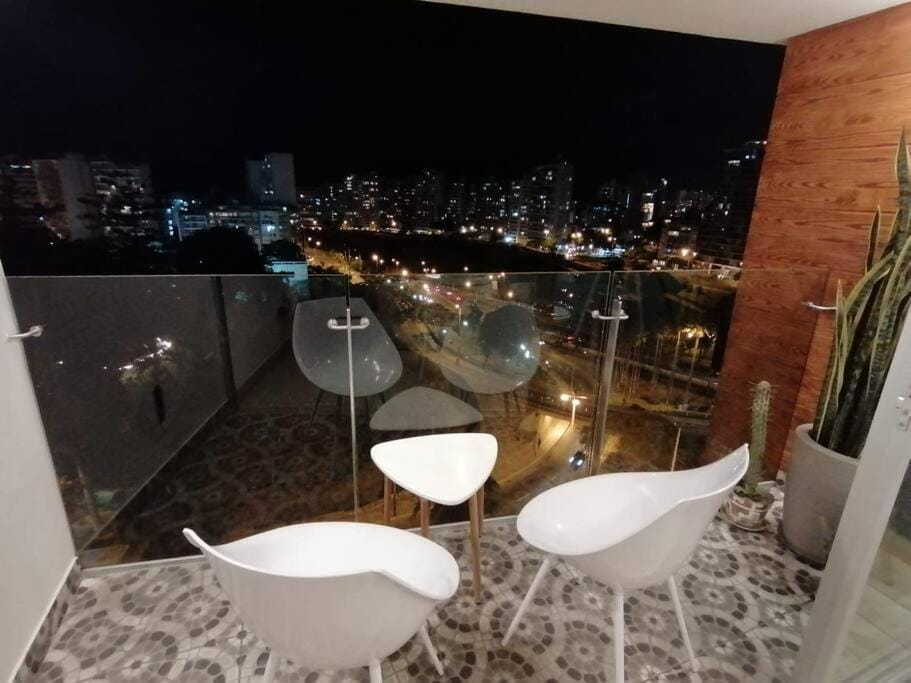 Barranco-Miraflores, ubicación A1, hermosa vista Apartment in Barranco