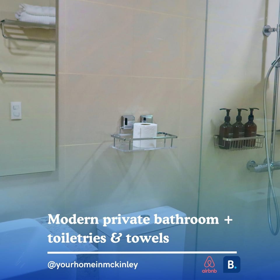 Bathroom, towels