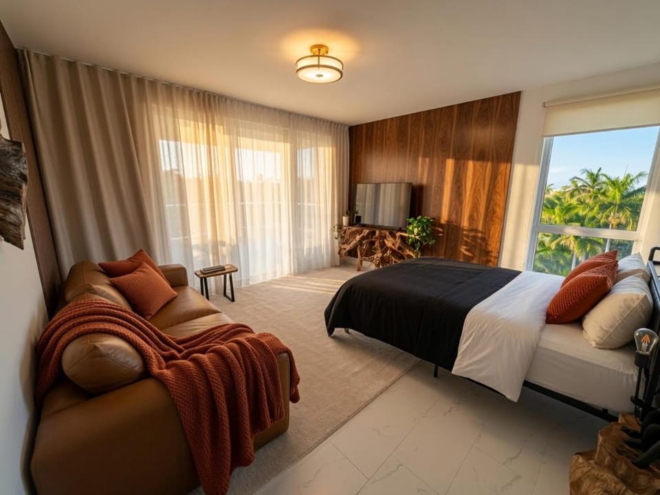 MIAMI WOOD APART HOTEL NEW 2025 - PRIVATE TERRACE - Parking - Beach 5 min Apartment in Hollywood