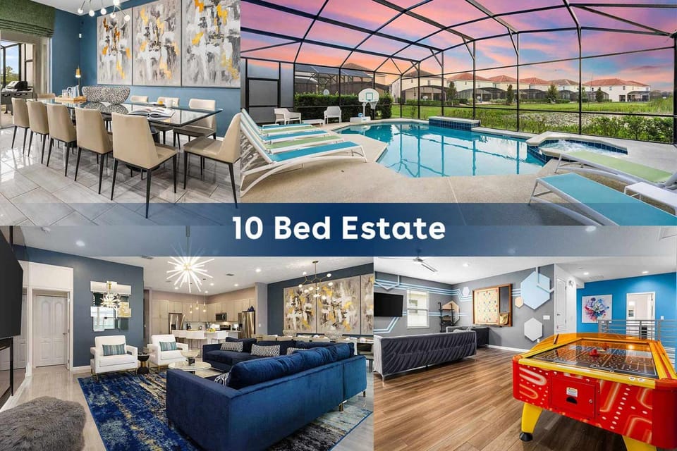 Trendy Villa with Treehouse BR, Arcade & Game Loft Villa in Osceola County