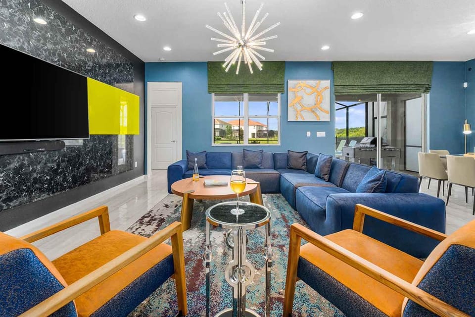 Trendy Villa with Treehouse BR, Arcade & Game Loft Villa in Osceola County