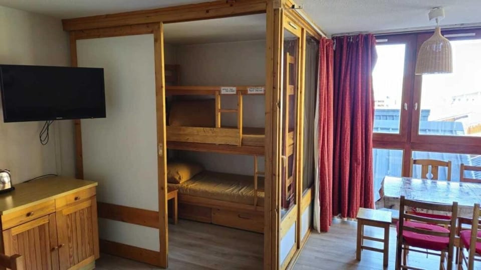 Résidence Eskival - ESKIVAL APPARTEMENT 30M² 4 PERS CENTRE STATION ACCES DIRECT SUR LES PISTES MAE-7654 Apartment in Val Thorens