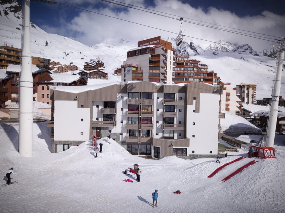 Résidence Orciere - 2 PIECES CABINE POUR 4 PERSONNES AVEC BALCON MAE-7747 Cabin in Val Thorens