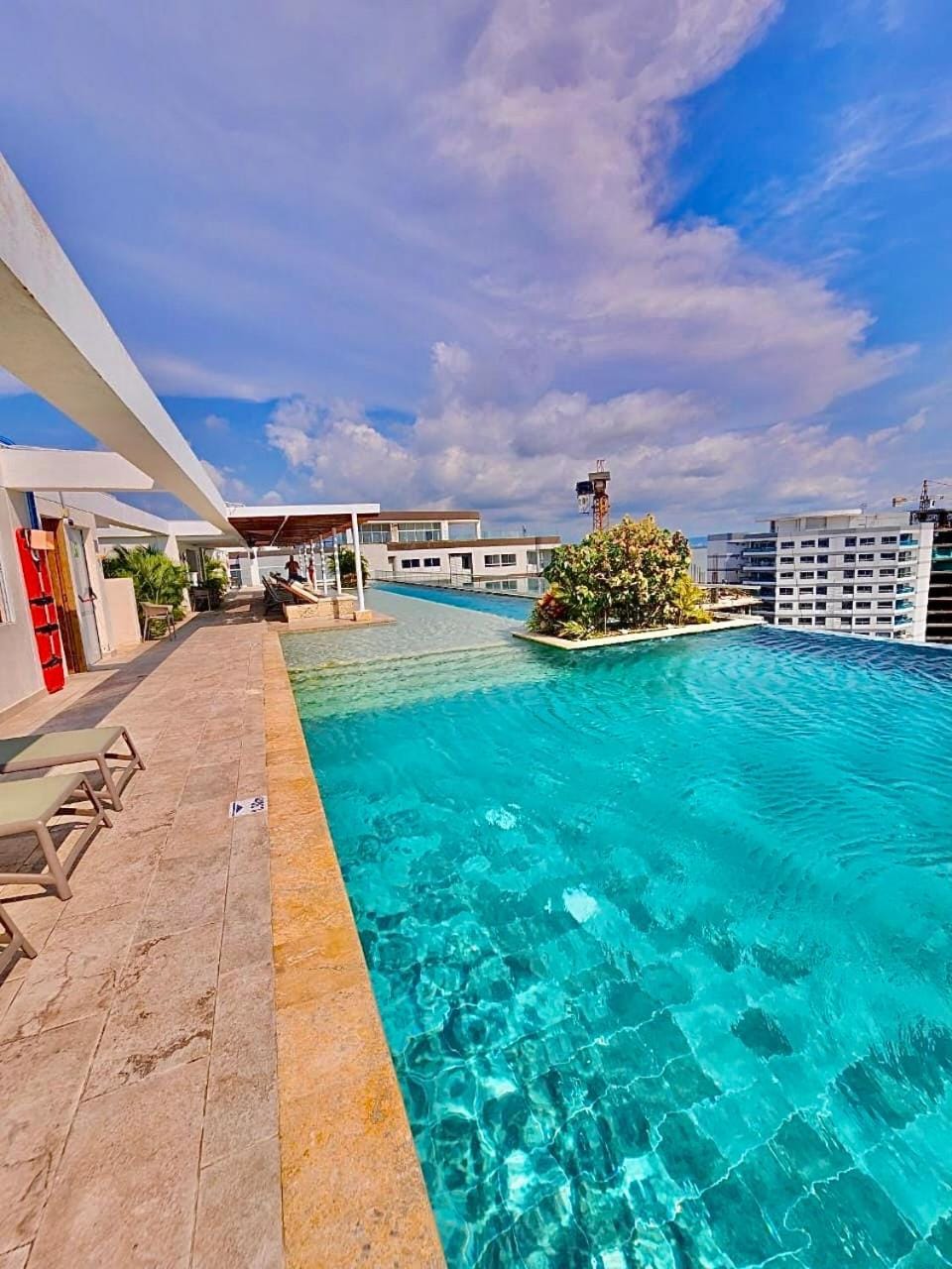 Natural landscape, Pool view, Sea view, Swimming pool
