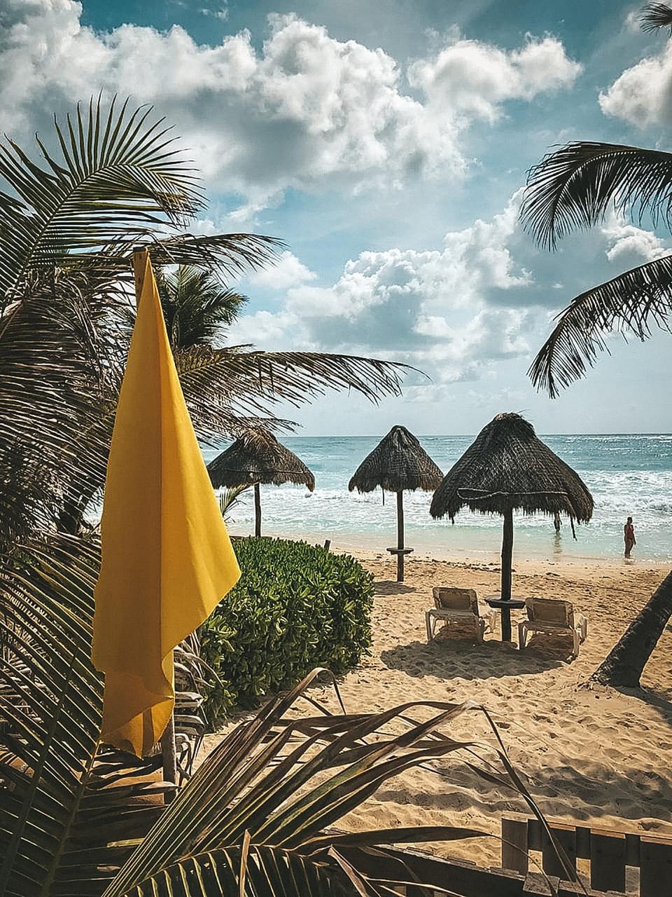 Day, Natural landscape, Beach, Sea view, sunbed