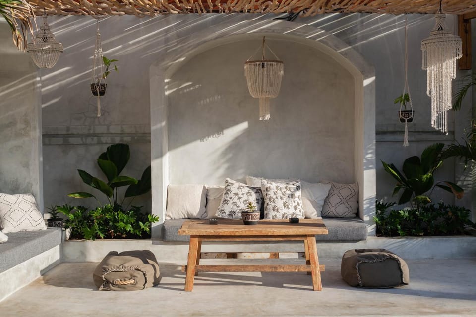Patio, Day, Garden, Seating area, Garden view