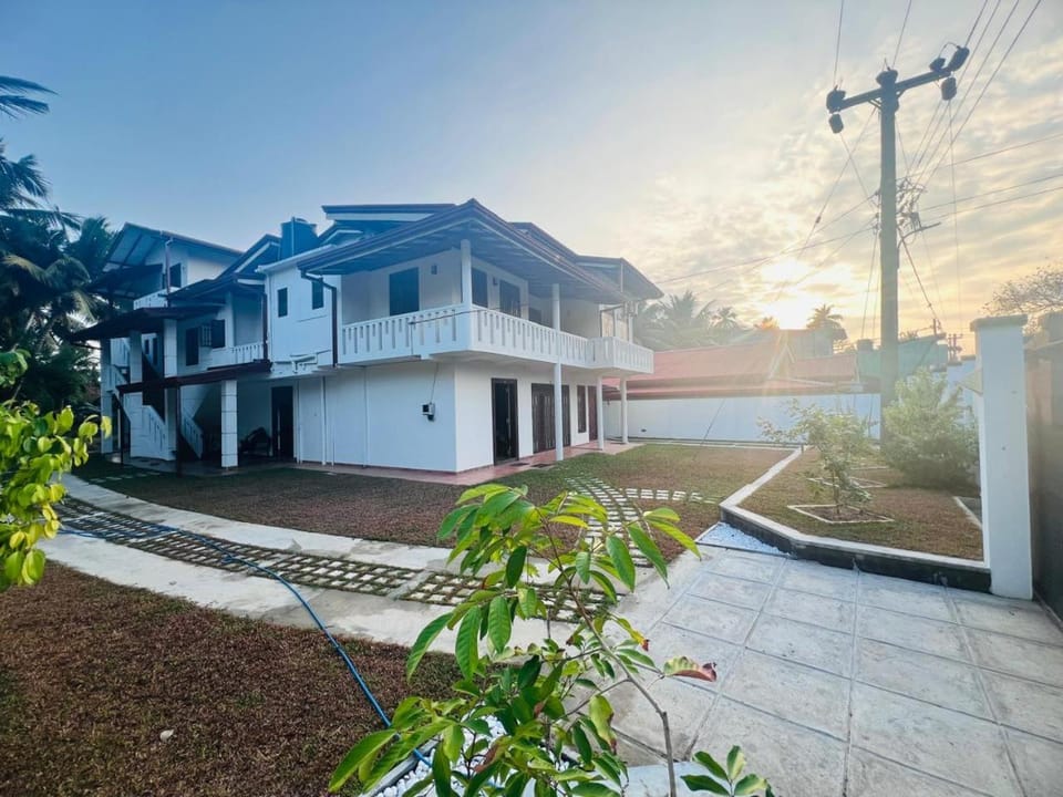 Property building, Garden view