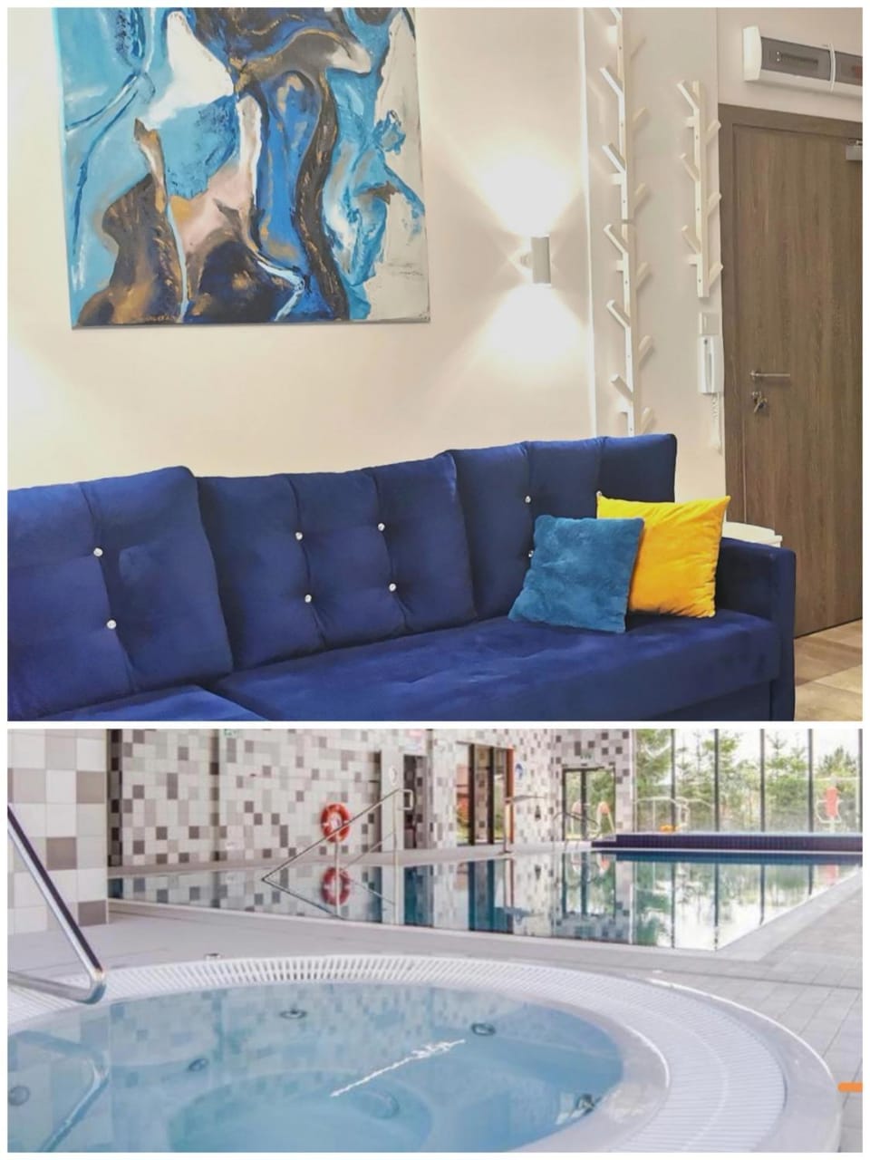 Living room, Swimming pool