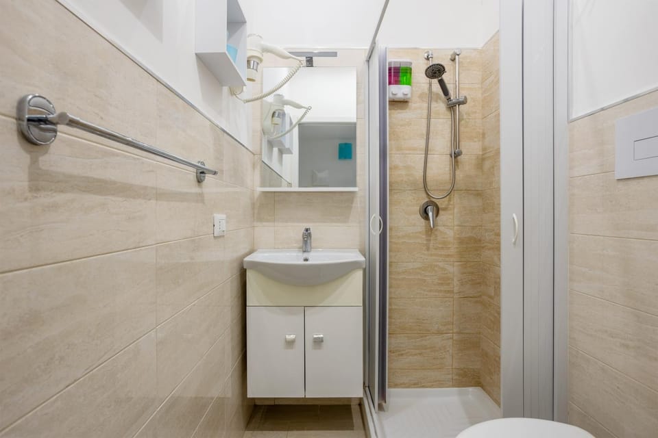 Bathroom, Living room