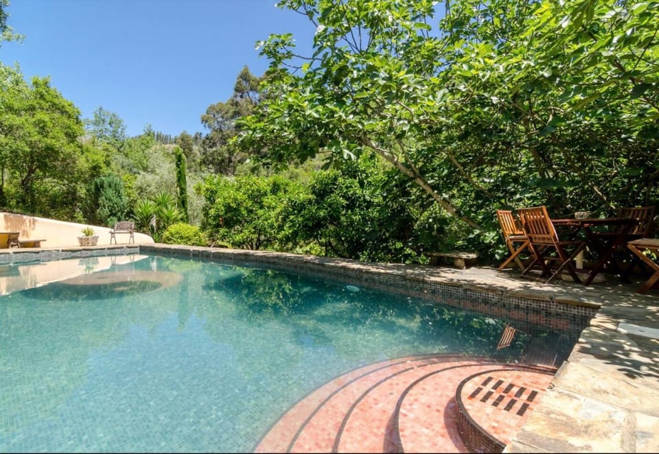 Property building, Living room, Swimming pool