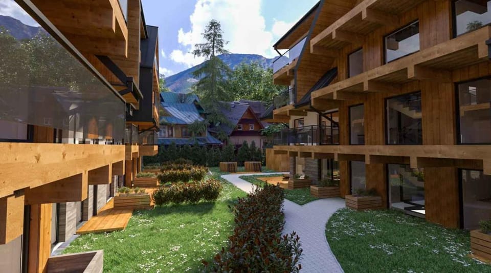 Garden, Mountain view