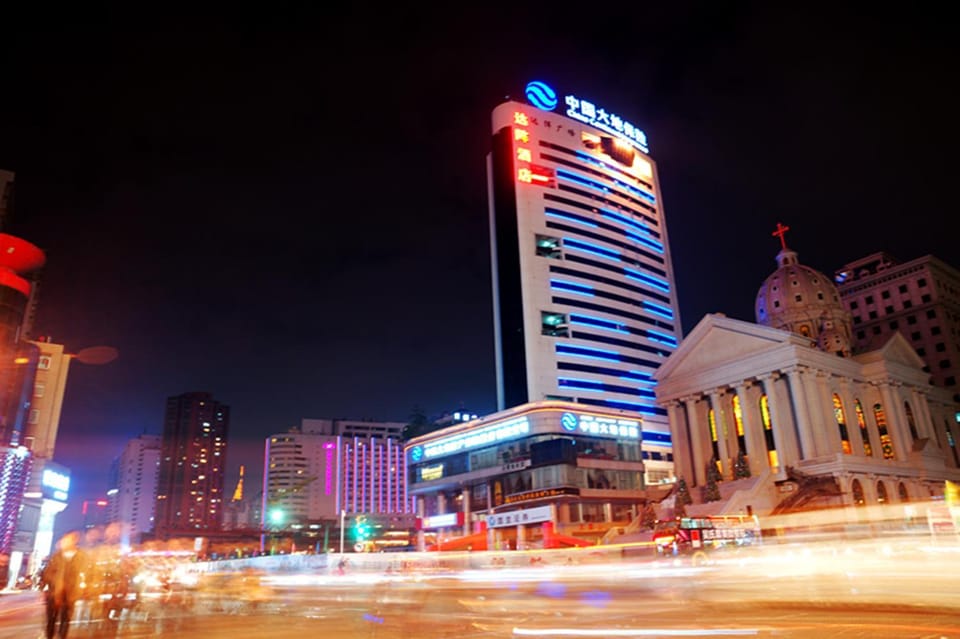 Property building, Night