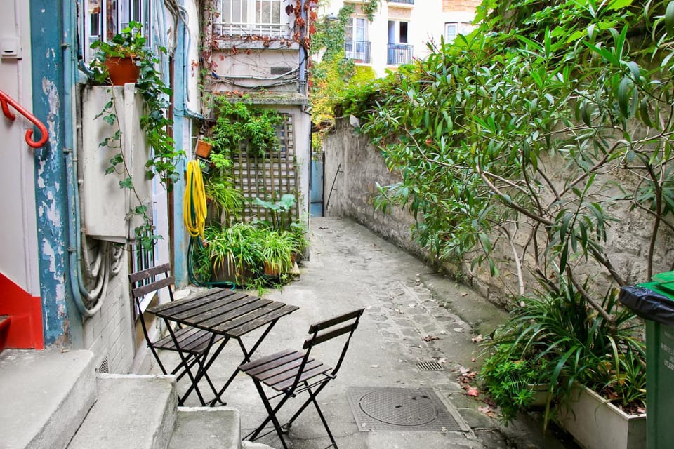 Property building, Patio
