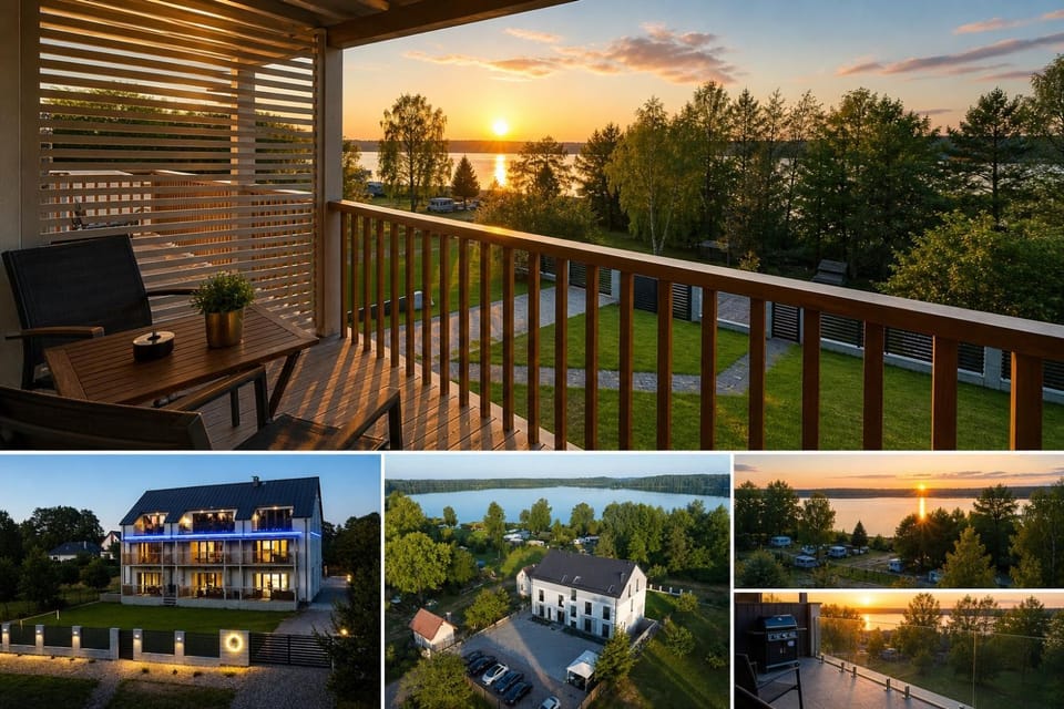 Property building, Day, Natural landscape, View (from property/room), Balcony/Terrace, Sunset