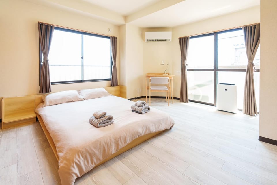 Skytree Asakusa Nearby Peaceful Riverside Home in Tokyo 54 sqm 3BR Apartment in Japan
