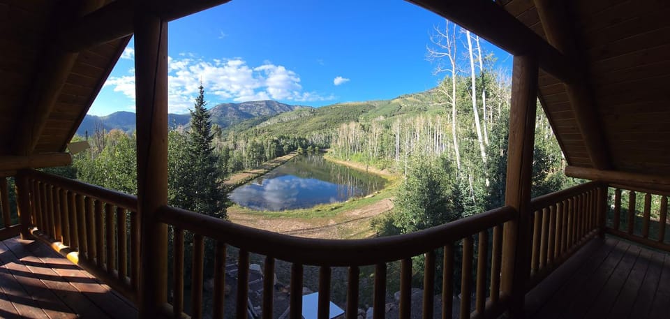 Day, Natural landscape, Lake view, Mountain view