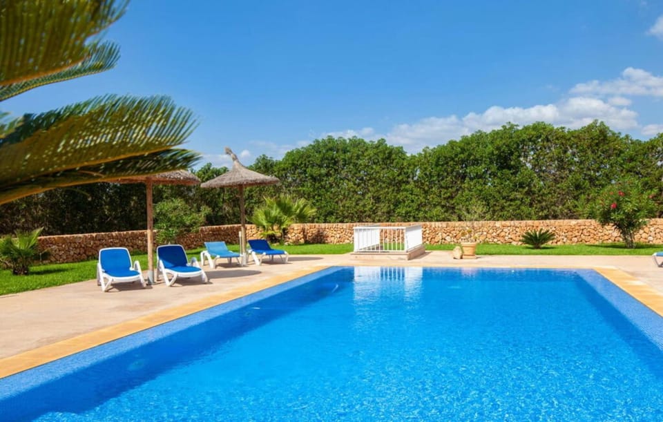 Property building, Living room, Swimming pool