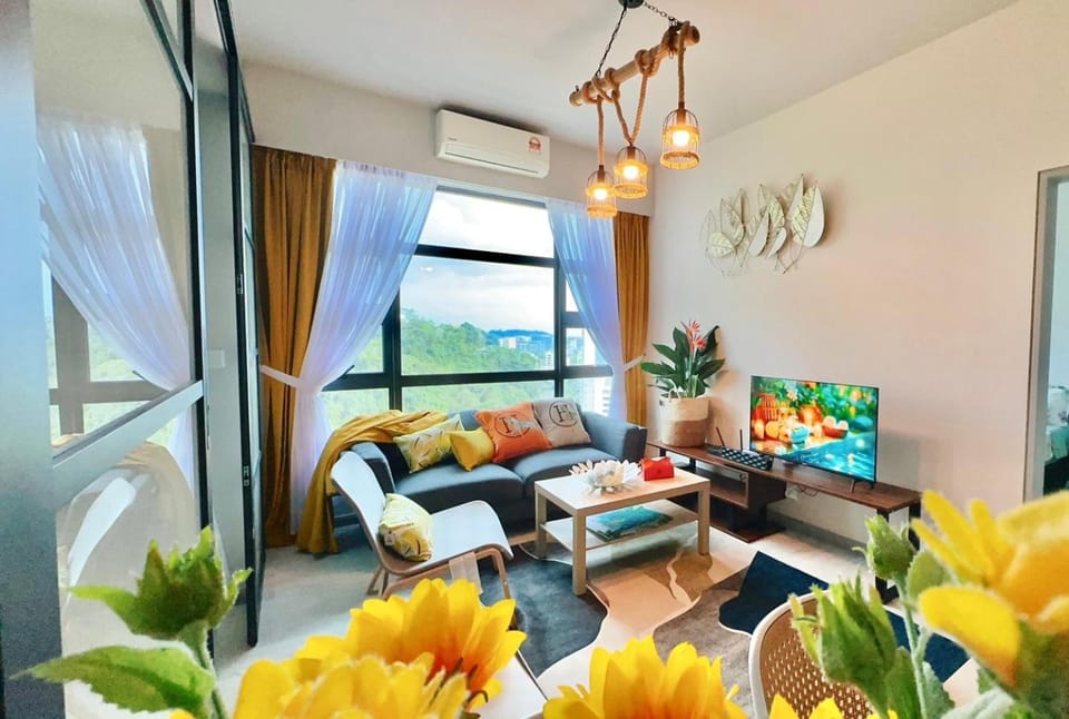 TV and multimedia, Living room, Seating area, air conditioner
