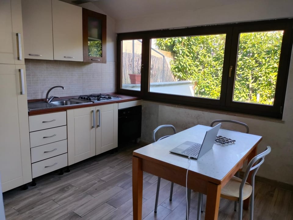 Kitchen or kitchenette, Dining area, pet friendly, stove