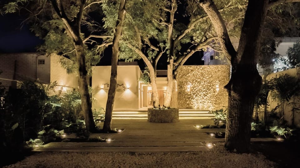 Property building, Garden