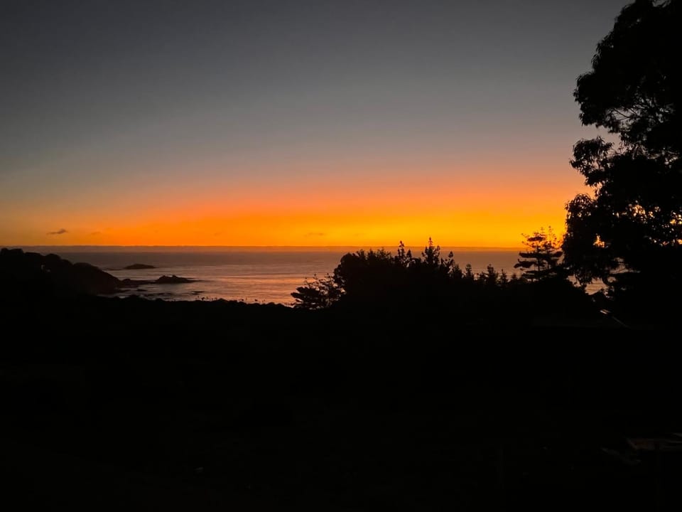 Sea view, Sunset