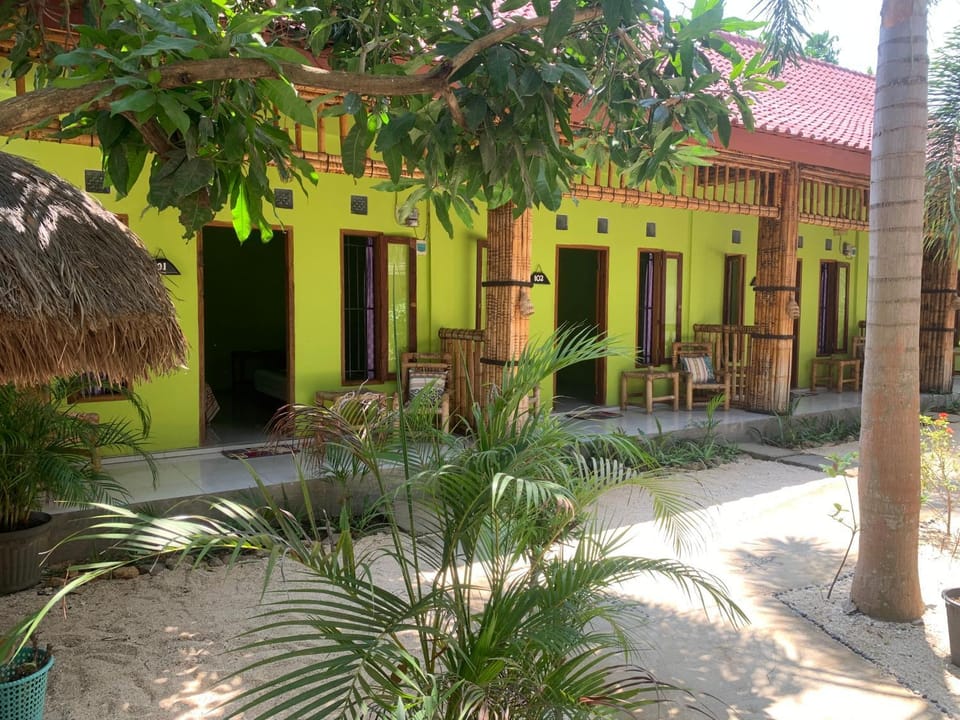 Property building, Garden view