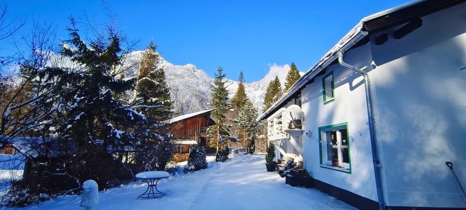 Property building, Natural landscape, Winter