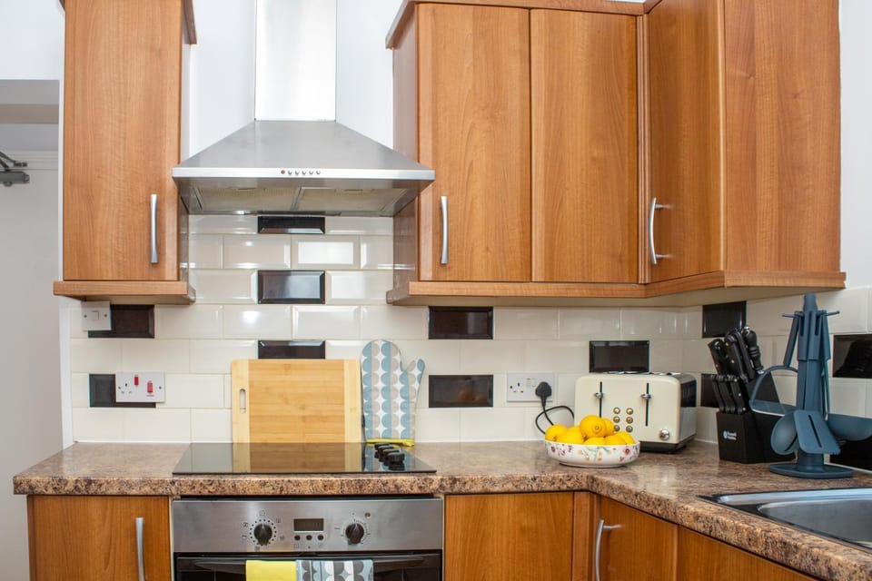 oven, stove, toaster, kitchen